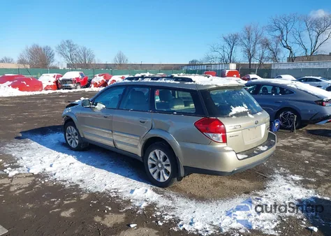 2008 Subaru Outback 3.0R L.l. Bean Edition из США, поврежденный, VIN 4S4BP86C584329250